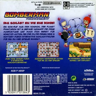 Bomberman Tournament - Dos