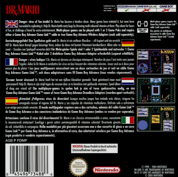 Classic NES Series : Dr. Mario - Dos