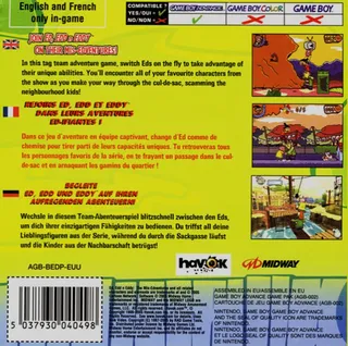 Ed Edd'n Eddy : The Mis-Edventures - Dos