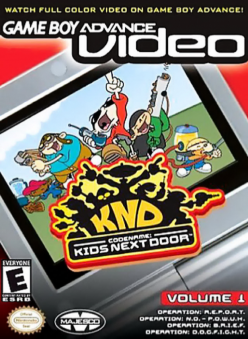 Game Boy Advance Video - Codename - Kids Next Door