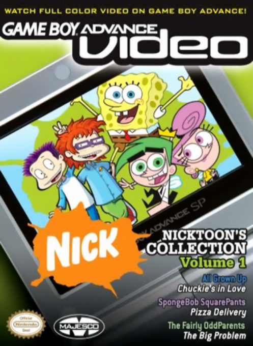 Game Boy Advance Video : Nicktoons Collection,