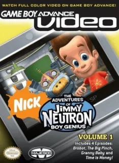 Game Boy Advance Video - The Adventures Of Jimmy Neutron Boy Genius