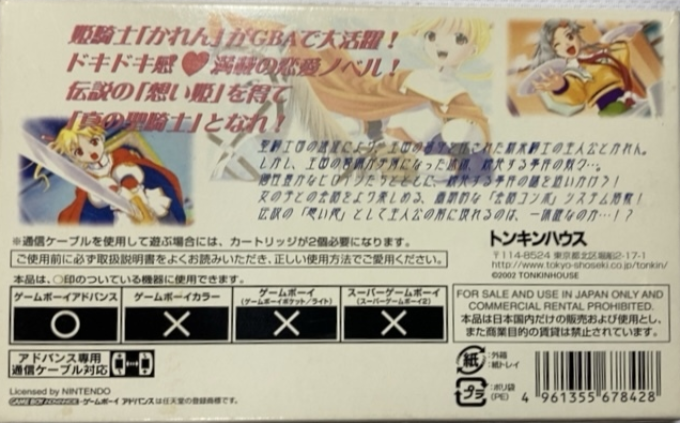 Hime Kishi Monogatari - Princess Blue - Dos