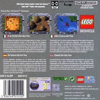 LEGO Bionicle - The Game - Dos