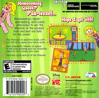 Lizzie McGuire 3 : Homecoming Havoc - Dos