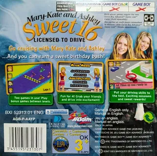 Mary-Kate and Ashley : Sweet 16 - Licensed to Drive - Dos