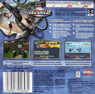 Mat Hoffman's Pro BMX 2 - Dos