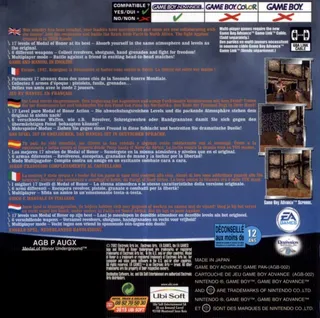 Medal of Honor : Underground - Dos