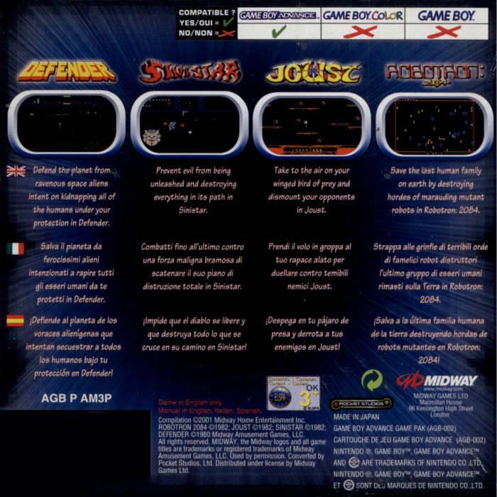 Midway's Greatest Arcade Hits dos