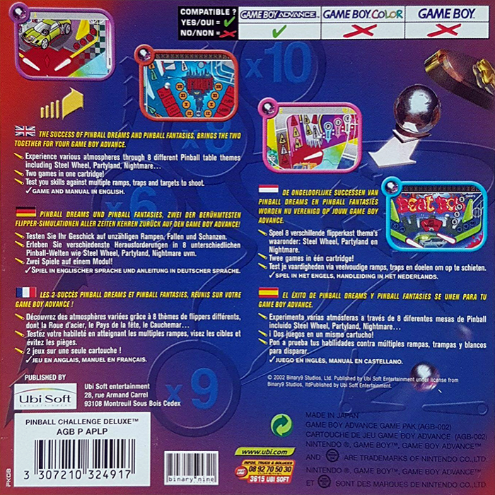 Pinball Challenge Deluxe - Dos