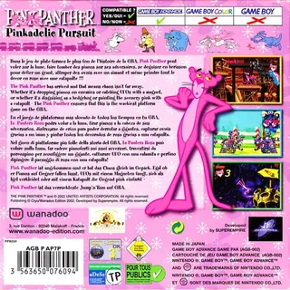 Pink Panther : Pinkadelic Pursuit - Dos