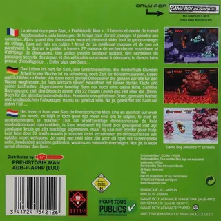 Prehistorik Man - Dos