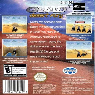 Quad Desert Fury - Dos