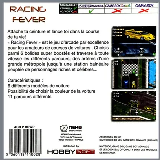 Racing Fever - Dos