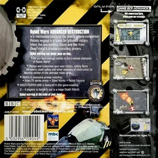 Robot Wars : Advanced Destruction - Dos