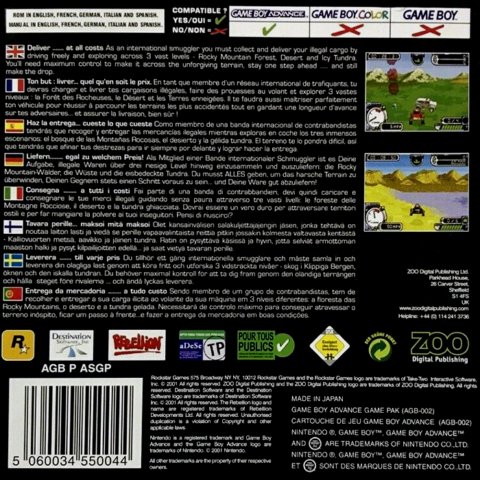 Smuggler's Run - Dos