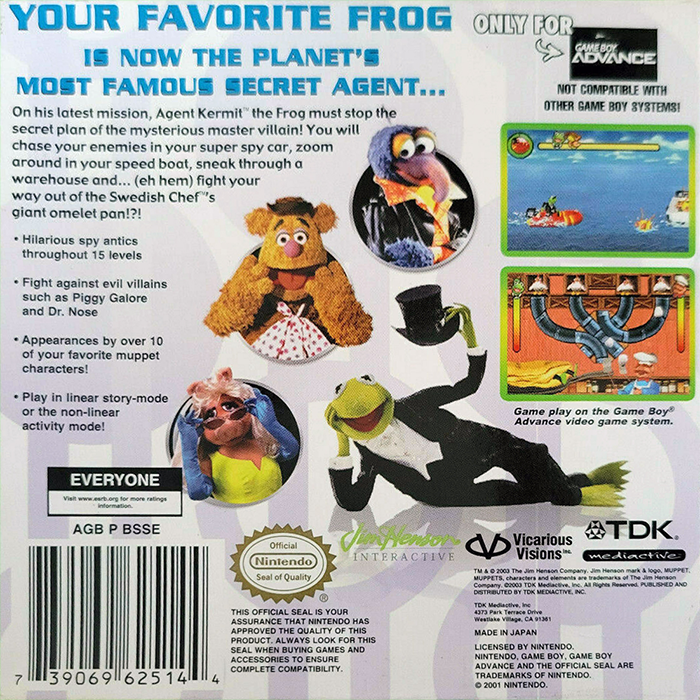 Spy Muppets : License to Croak dos