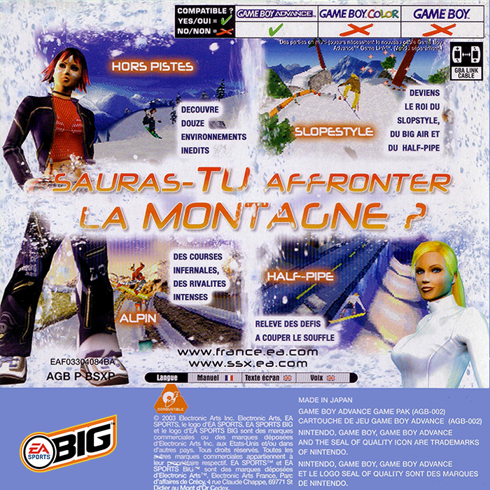 SSX 3 - Dos