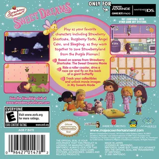 Strawberry Shortcake : Sweet Dreams - Dos