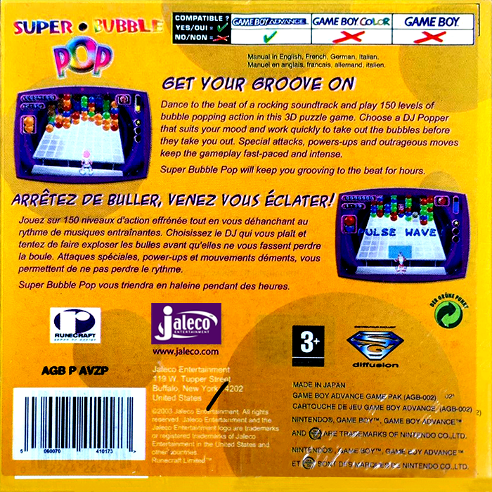 Super Bubble Pop dos