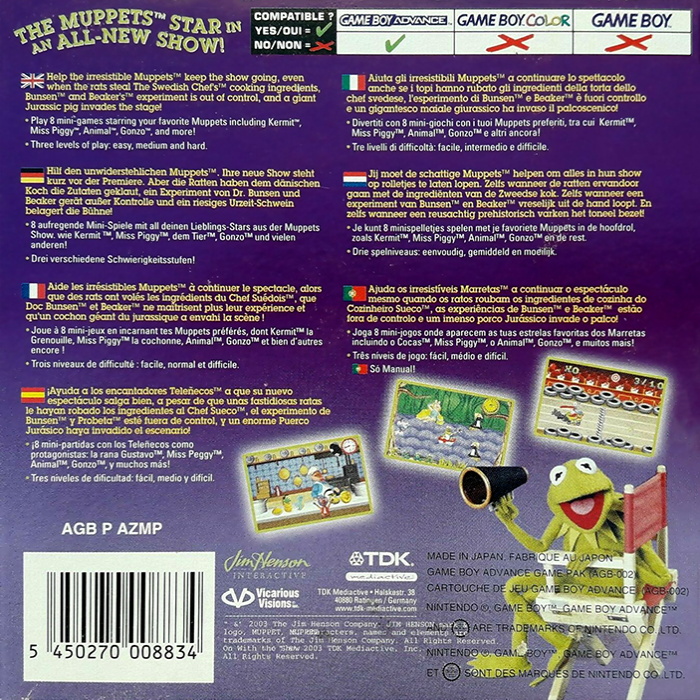 The Muppets: On with the Show! dos