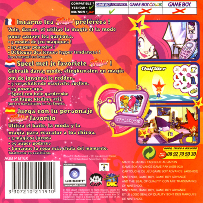 Trollz : Hair Affair ! dos