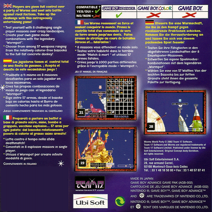 Worms World Party dos
