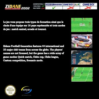 Zidane - Football Generation 2002 - Dos