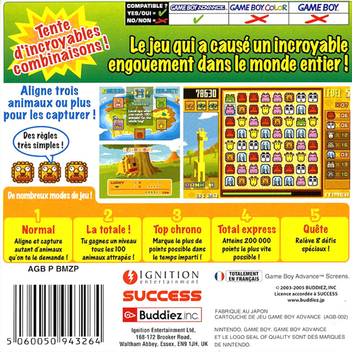 Zooo - Action Puzzle Game dos