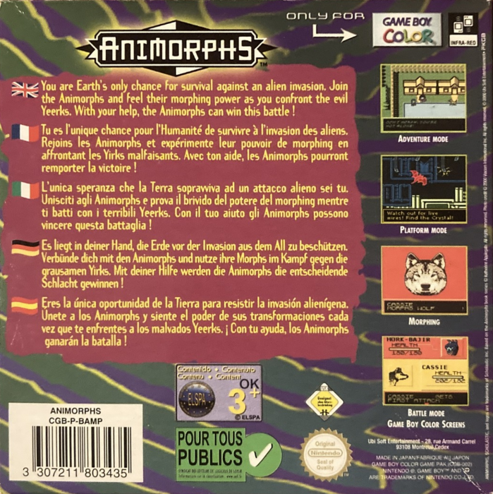 Animorphs - Dos