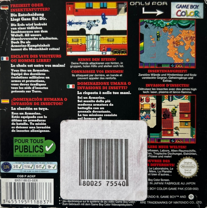 Armorines : Project S.W.A.R.M - Dos