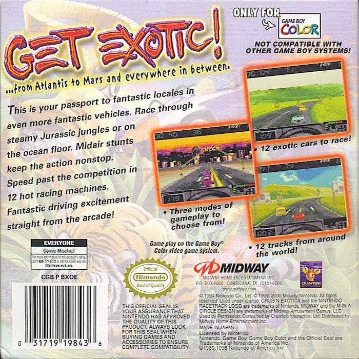 Cruis'n Exotica - Dos