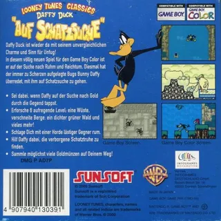 Daffy Duck : Un Trésor de Canard ! - Dos