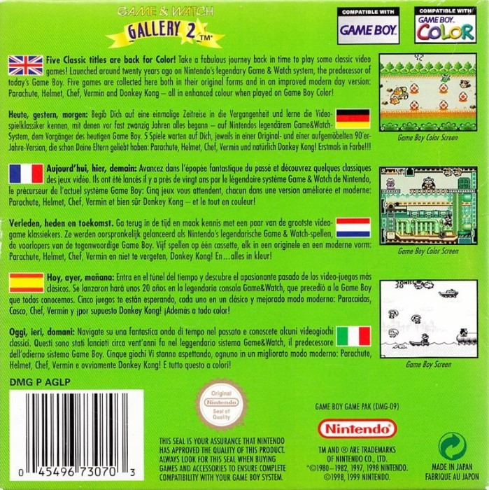 Game & Watch Gallery 3 - Dos