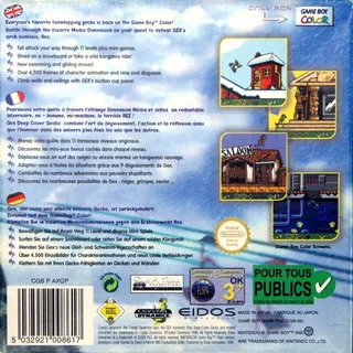 Gex 3 : Deep Pocket Gecko - Dos