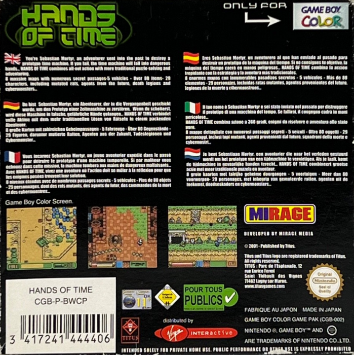 Hands of Time - Dos