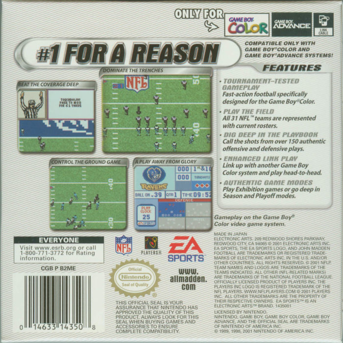 Madden NFL 2000 - Dos