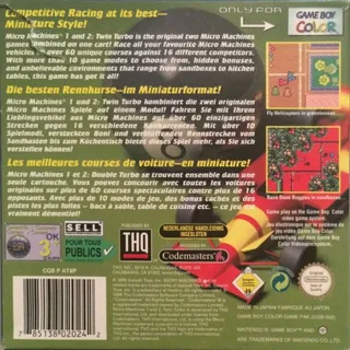 Micro Machines 1&2 - Twin Turbo - Dos