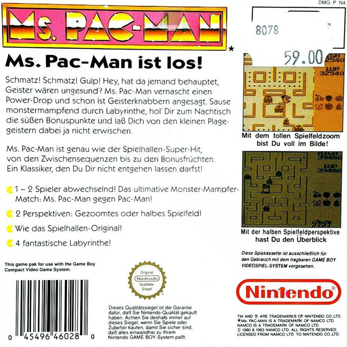 Ms. Pac-Man - Dos