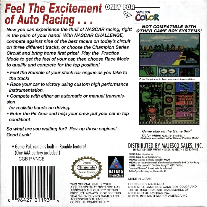 NASCAR Challenge - Dos