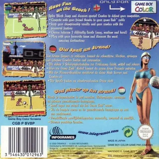 Power Spike Pro Beach Volleyball - Dos