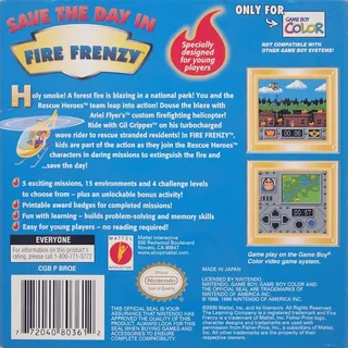Rescue Heroes : Fire Frenzy - Dos
