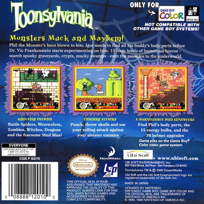 Toonsylvania - Dos