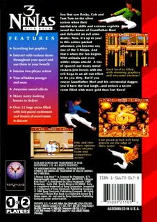 3 Ninjas Kick Back - Dos