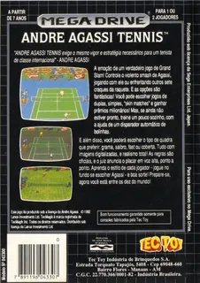 Andre Agassi Tennis - Dos