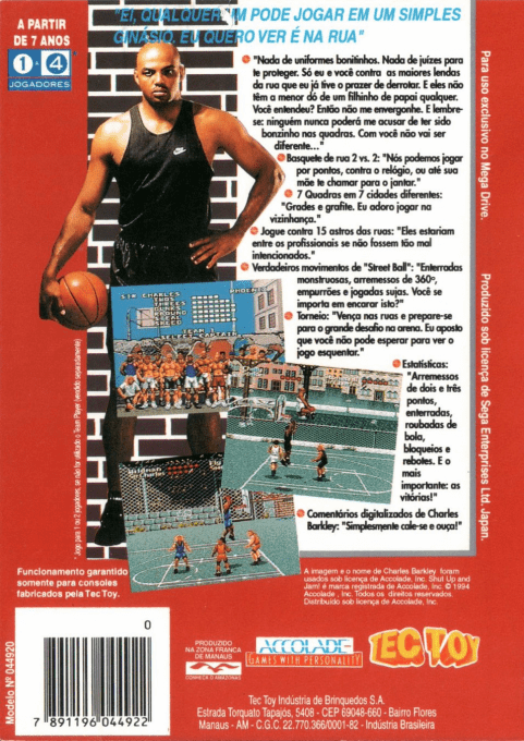 Barkley Shut Up and Jam 2 - Dos