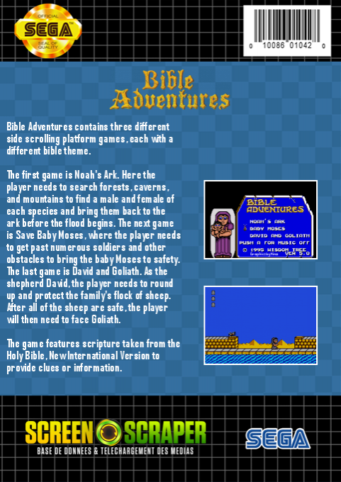Bible Adventures - Dos