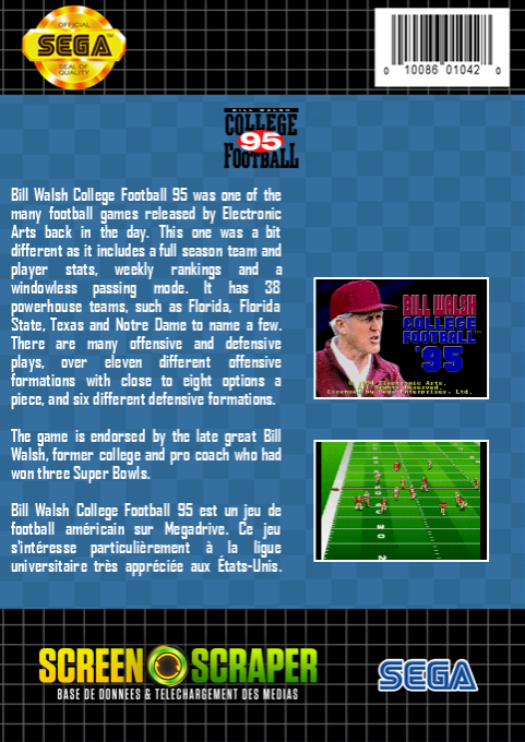 Bill Walsh College Football - Dos