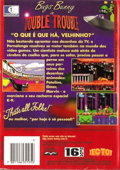 Bugs Bunny in Double Trouble - Dos