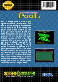 Championship Pool - Dos